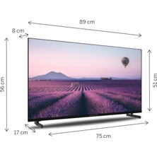 THOMSON 40FA2S13 40" 101 Ekran Uydu Alıcılı Full HD Android Smart LED TV
