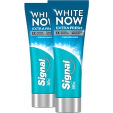 Signal White Now Diş Macunu Extra Fresh Yoğun Ferahlık 75 ml X2