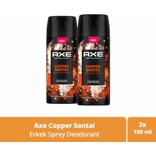 Axe Premium Collection Erkek Sprey Deodorant Copper Santal 150 ml Etkileyici Koku