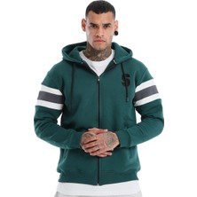 Sportive Munich Erkek Yeşil Günlük Stil Sweatshirt 24KE031-YSL