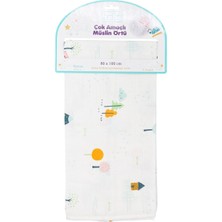 Sebi Bebe Çok Amaçlı Müslin Örtü 80X100 cm