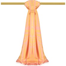 Somon Ekin Desen Twill Ipek Şal