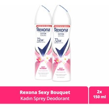 Rexona Kadın Sprey Deodorant Sexy Bouquet 150 ml X2