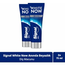 Signal White Now Diş Macunu Original Uzun Süren Beyazlık 75 ml X2