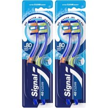 Signal Ultra Clean Expert 4d Clean Diş Fırçası 1+1 Orta X2