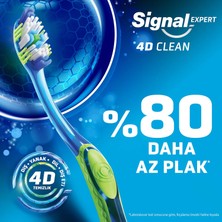 Signal Ultra Clean Expert 4d Clean Diş Fırçası 1+1 Orta X2