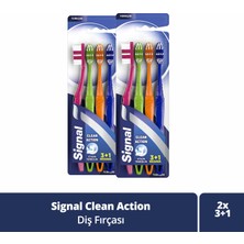 Signal Diş Fırçası Clean Action Yumuşak 3+1 X2