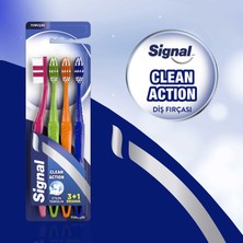 Signal Diş Fırçası Clean Action Yumuşak 3+1 X2