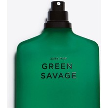 ZARA MAN GREEN SAVAGE EDT 100 ML İNDİRİMSEHRİ  ERKEK PARFÜMÜ