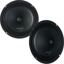 6.5" 16 cm 160W Rms Neodium Mıknatıs Slim Midrange Oto Hoparlör XMD-1016N