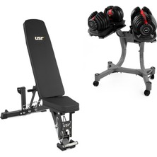 Usr Myra-48 Ayarlı BENCH-2X24 kg Dambıl Seti