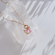 Lilac Steel Necklace