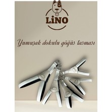 Lino Yumuşak Dokulu Ayarlanabilir Köpek Göğüs Tasması