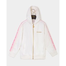 Escada  Şerit Detaylı Kapüşonlu Çocuk Sweatshirt