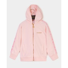 Escada  Şerit Detaylı Kapüşonlu Çocuk Sweatshirt