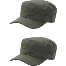 Uniquetrenders  Unisex Pamuklu Castro Şapka 2 Adet