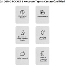 Teknoroket Djı Osmo Pocket 3 Koruyucu Taşıma Çantası