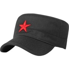 Uniquetrenders  Unisex Pamuklu Yıldızlı Castro Şapka