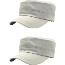 Uniquetrenders  Unisex Pamuklu Castro Şapka 2 Adet