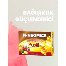 N-Neomics Zencefil, Zerdeçal, Nar, Hatmi ve Kekik Ekstreleri Içeren Bal ile Tatlandırılmış 24 Pastil