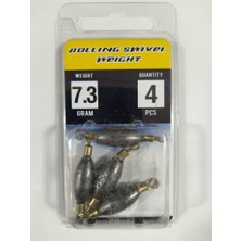 ef&fe Kurşunlu Fırdöndü Rolling Swivel Weight 7,3 Gram