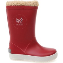 Igor Splash Nautico Borreguito Yağmur Çizmesi W10207 Rojo