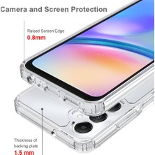 Etiget Samsung Galaxy A05S Şeffaf Kılıf + 2 Adet Cam Ekran Koruyucu Seti