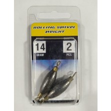 ef&fe Kurşunlu Fırdöndü Rolling Swivel Weight 14 Gram