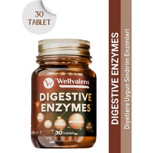 Wellvalens Digestive Enzymes – Sindirme Enzimleri ile Rahat Sindirme Desteği | 30 Tablet