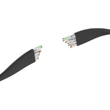Irenıs 15 Metre Cat7 Kablo Yassı Ftp Ethernet Network Lan Ağ Kablosu