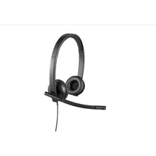 Hp-X Logitech 981-000575 H570E Stereo USB Çift Taraflı Headset Mikrofonlu Kulaklık