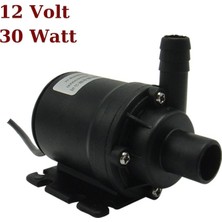 12 Volt Mini Dalgıç Pompa Devirdaim Su Pompası Ince Uçlu 30 Watt