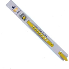 Lino Sarı Kedi Tasması El Yapımı %100 Deri Nikel Aksesuarlı - DKT12