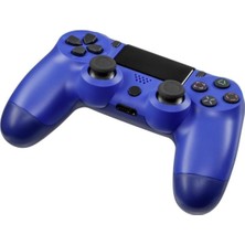 Premium Ps4 Oyun Kolu Kablolu&kablosuz Mavi Bluetoothlu Bilgisayar Uyumlu Kol Gamepad Joystick