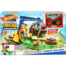 HTP18 Hot Wheels Monster Trucks Arenada Rhinomite Mücadelesi