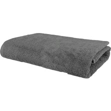 Yuens 1 Adet 50 x 90  cm . Gri Mikrofiber Fitness, Spor Salonları ve Berber , Kuaför Salonları Için Havlu Toptan