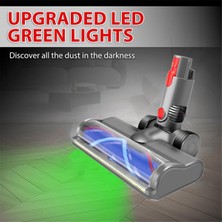 Lumin Essence V7 V8 V10 V11 V15 Vakum Ataşmanı Hızlı Çıkarma Motor Fırçası LED Toz Işıkları Anahtar Kilidi (Yurt Dışından)