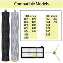 Lumin Essence 800 900 Serisi 860 870 880 890 966 Elektrikli Süpürge Yan Silindir Fırça Parçaları Hepa Filtre Tekerleği Değişimi (Yurt Dışından)