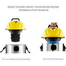 Lumin Essence Mv1 Wd1 Wd2 Wd3 SE4001 Nt Serisi Islak Kuru Köpük Vakumlu Süpürge Için Filtre Torbası (Yurt Dışından)