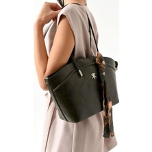 İmpolo Polo Of Colors Edwin Hmhakiyeşili Kadın Omuz ve Kol Çantası 24X34 Ebatında