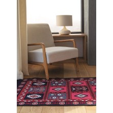 Bigghome Çift Taraflı Kilim, Makinede Yıkanabilir, Modern Desenli, 120*180  cm , SA1619B