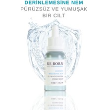 ReBorn Solution Hyaluronik Asit %2 & B5 Yoğun Nemlendirici ve Dolgunlaştırıcı Cilt Serumu 30ML