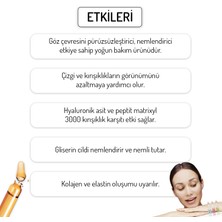 Skin Accents Göz Çevresi Bakım Ampul Magic Eyes Complex Cilt Serumu 3 Adet Dermaroller Dermapen Serum