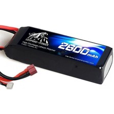 Leopard Power 2600 mAh 14.8V 4S 25C Lityum Polimer Lipo Batarya Pil T Plug