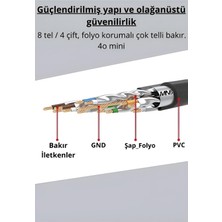 MN6 Cat 7 Kablo/2 METRE/10GBPS-600 MHZ-10000MBPS%27E Kadar/cat 7 Ethernet Kablosu