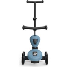 Scoot And Ride Push And Go Ebeveyn Kontrollü Çocuk Scooter Steel 240527-00071