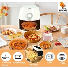 Anfora Life Airfryer Pişirme Kağıdı (Yağlı Kağıt) xl-xxl (50 Adet) Yuvarlak