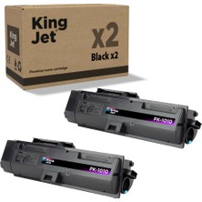 Kingjet Kingjet® PK-1010 2'li Paket - Utax Uyumlu Çipli Muadil Toner