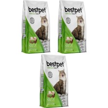 Tavuk Etli ve Pirinçli Yetişkin Kedi Maması 1kg - 3 Adet