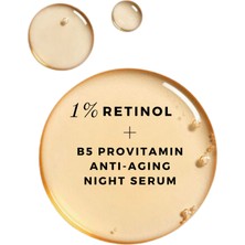 ReBorn Solution Yaşlanma, Karşıtı, Onarıcı Retinol (A Vitamini) Gece Serumu 30 ml (1% Retinol + B5)